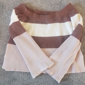 Lulus Off The Shoulder Sweater